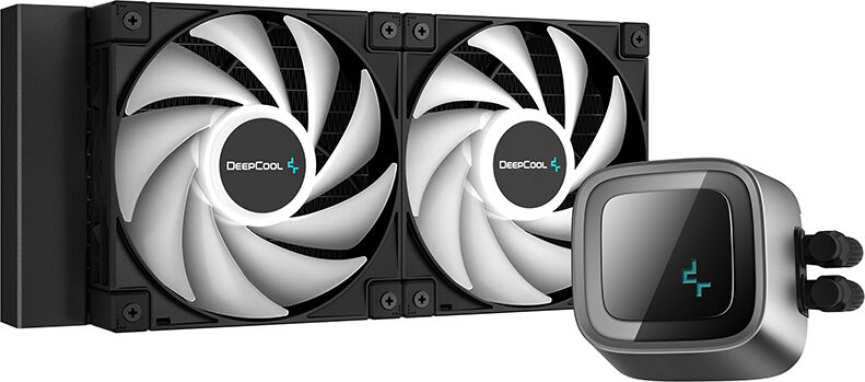 Deepcool LS520 ARGB - 240mm Liquid CPU Cooler - Black - PCPartsUK