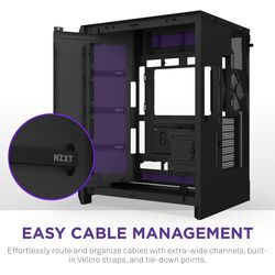 NZXT H9 Flow RGB+ - Black - Product Image 1