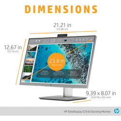 HP EliteDisplay E243d - Product Image 1