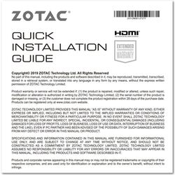 Zotac GeForce GTX 1650 AMP CORE - Product Image 1