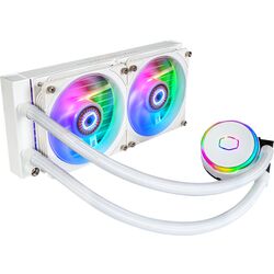 Cooler Master MasterLiquid PL240 Flux - White - Product Image 1