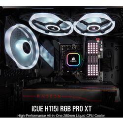 Corsair iCUE H115i RGB PRO XT - Black - Product Image 1