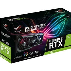 ASUS GeForce RTX 3060 Ti ROG Strix OC V2 (LHR) - Product Image 1