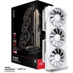 XFX Radeon RX 9070 XT Swift Gaming - White - Product Image 1