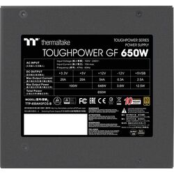 Thermaltake Toughpower GF 650 - Product Image 1