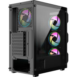 CiT Neo Black ARGB Mesh - w/ 4 Fans - Black - Product Image 1