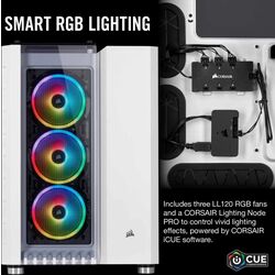 Corsair Crystal 680X RGB - White - Product Image 1