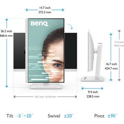 BenQ GW2790QT - White - Product Image 1