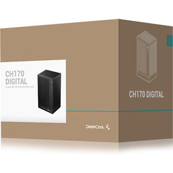 Deepcool CH170 Digital - Black - Product Image 1