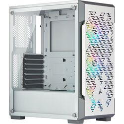 Corsair iCUE 220T RGB Airflow - White - Product Image 1