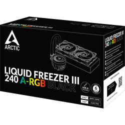 Arctic Liquid Freezer III 240 ARGB - Black - Product Image 1