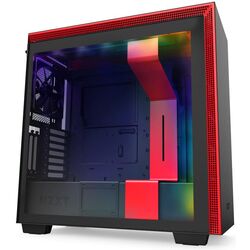 NZXT H710i RGB - Black/Red - Product Image 1