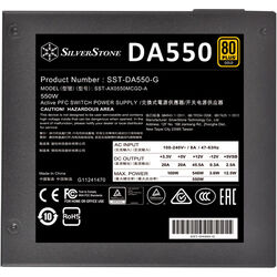 SilverStone DA550 - Product Image 1