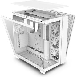 NZXT H9 Flow - White - Product Image 1