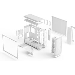 Fractal Design Meshify 3 XL - White - Product Image 1
