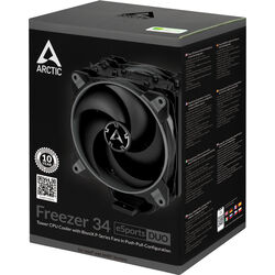 Arctic Freezer 34 - eSports Duo - Black/Grey - Product Image 1