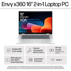 HP ENVY x360 16-ac0500na - Silver - Product Image 1