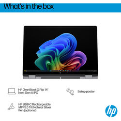 HP OmniBook X Flip 14-fk0002na - BG3E2EA - Product Image 1