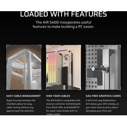 Corsair AIR 5400 LX-R RGB LINK - White - Product Image 1