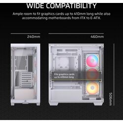 Corsair 3500X LX-R ARGB - White - Product Image 1