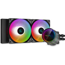 Deepcool Castle 240EX ARGB - Black - Product Image 1