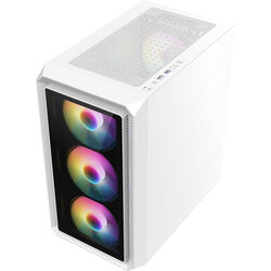 GameMax Icon - w/ 4 Fans - White - Product Image 1