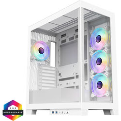 CiT Pro Diamond XR - w/ 4x Fans - White - Product Image 1