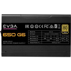 EVGA SuperNOVA 650 G6 - Product Image 1