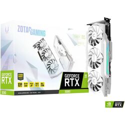 Zotac GAMING GeForce RTX 3080 Trinity OC (LHR) - White - Product Image 1