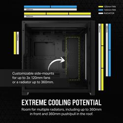 Corsair 5000D AIRFLOW CORE - Black - Product Image 1