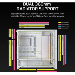 Corsair FRAME 5000D RS ARGB - White - Product Image 1