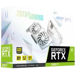 Zotac GAMING GeForce RTX 3060 Ti AMP - White - Product Image 1