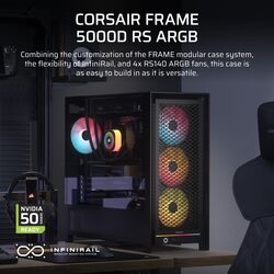 Corsair FRAME 5000D RS ARGB - Black - Product Image 1