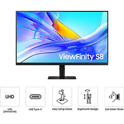 Samsung ViewFinity S8 - LS27D800UAUXXU - Product Image 1