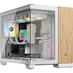 Corsair 2500X - Dual Chamber - White/Bamboo Wood - Product Image 1