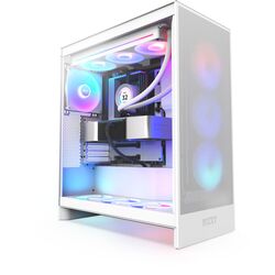 NZXT H7 Flow RGB - White - Product Image 1