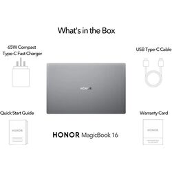 HONOR MagicBook 16 - Grey - Product Image 1