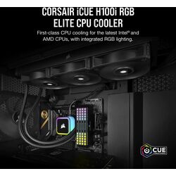 Corsair iCUE H100i RGB ELITE - Product Image 1