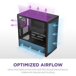 NZXT H3 Flow - Black - Product Image 1