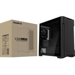 Gigabyte C102 GLASS - Black - Product Image 1