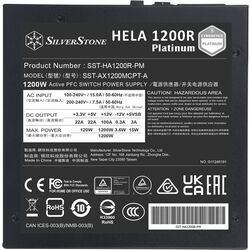 SilverStone HELA 1200R Platinum - Product Image 1