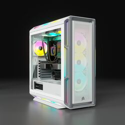 Corsair iCUE 5000T RGB - White - Product Image 1