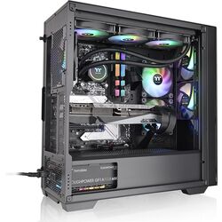 Thermaltake Divider 370 TG ARGB - Black - Product Image 1