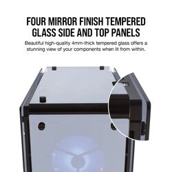 Corsair Crystal 570X RGB Mirror - Black - Product Image 1