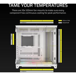Corsair AIR 5400 LX-R RGB LINK - White - Product Image 1