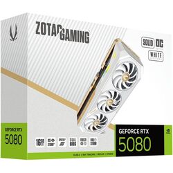 Zotac GeForce RTX 5080 SOLID OC WHITE - Product Image 1
