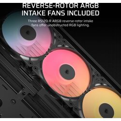 Corsair FRAME 4500X RS-R ARGB Panoramic Glass - Black - Product Image 1