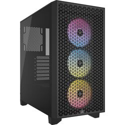 Corsair 3000D RGB Airflow - Black - Product Image 1