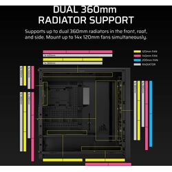 Corsair FRAME 5000D RS - Black - Product Image 1