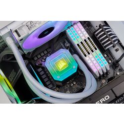 Corsair iCUE H100i ELITE CAPELLIX - White - Product Image 1